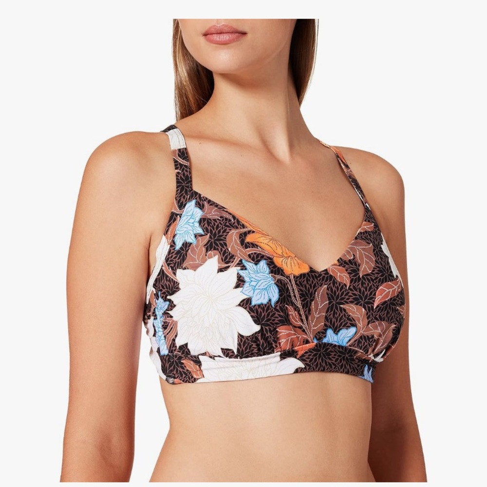 NWT Seafolly Women's Standard DD Cup‎ Bralette Bikini Top Swimsuit Size 6